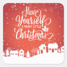 Tenga usted mismo un feliz pequeño pegatina del