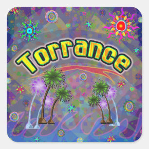 Cuadrada Torrance Noble Voyage Pegatina