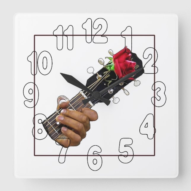 Cuadrado Blues Music, buen sentimiento del mal reloj (Anverso)