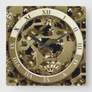 Cuadrado Cara de reloj transparente de Guay