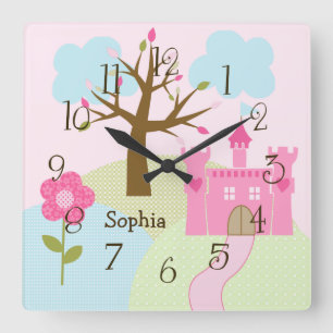 Cuadrado Castillo/Sueños Personalizados: Un Reloj De Enferm