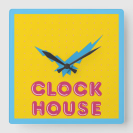 Cuadrado - Clockhouse @ C&A - reloj retro