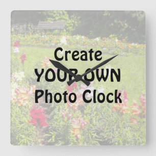 Cuadrado Crear su propio reloj de fotos