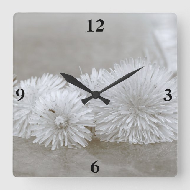 Cuadrado Dandelions flotantes en el reloj del "agua" (Anverso)