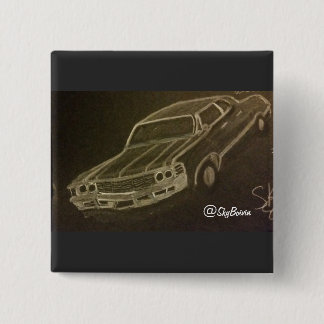 cuadrado de botón de bebé