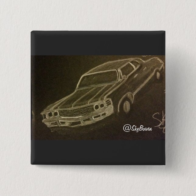 cuadrado de botón de bebé (Anverso)