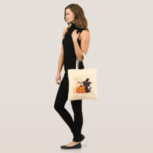 Cuadrado de Halloween Bolso de tela