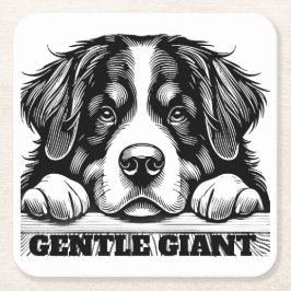 Cuadrado De Papel Posavasos decorativo Gentle Giant