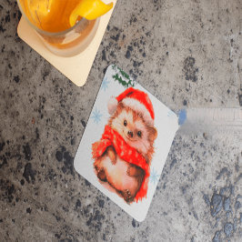 Cuadrado De Papel Posavasos Desechables para Bebidas Navideñas - Eri