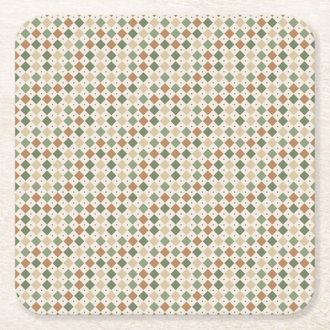 Cuadrado De Papel Posavasos Meadow Ledger (Anverso)