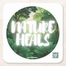 Posavasos NATURE HEALS