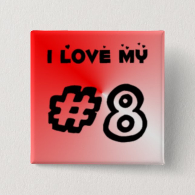 Cuadrado del botón #8 (Anverso)