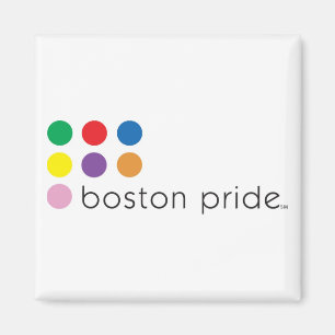 Cuadrado del imán del orgullo de Boston