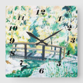 Cuadrado Dew de la mañana del reloj /Sarr