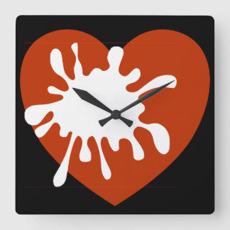 Cuadrado Diseño Africano Del Reloj De Muro Moderno Para Dif