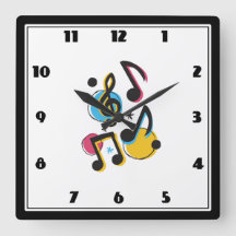 El reloj de la pared musical