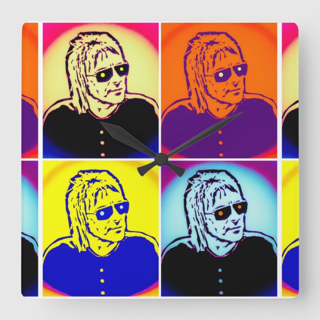 Cuadrado El Reloj Paul Weller (Anverso)