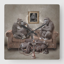 Cuadrado Es el reloj de la hora de la hookah