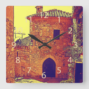 Cuadrado Eze, reloj de la cocina de Provence