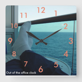 Cuadrado Fuera del reloj de Office