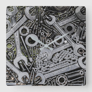 Cuadrado Herramientas Reloj de garaje
