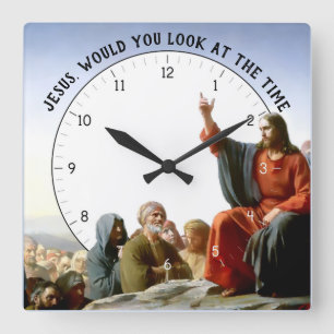 Cuadrado Jesús te gustaría ver el reloj de Jesús