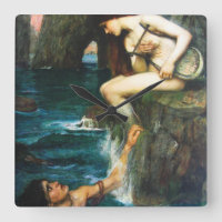 John William Waterhouse el reloj de la sirena