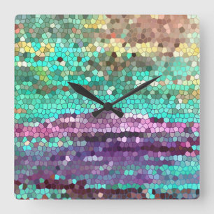 Cuadrado La mañana tiene reloj quebrado