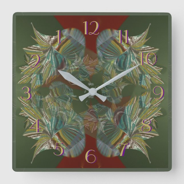 Cuadrado La plata vende puerta a puerta el reloj posterior (Anverso)