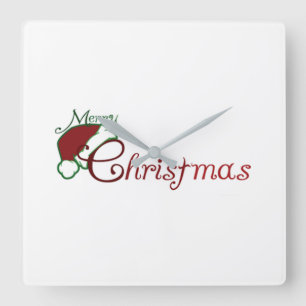 CUADRADO **MEROSOS NAVIDAD** RELOJ