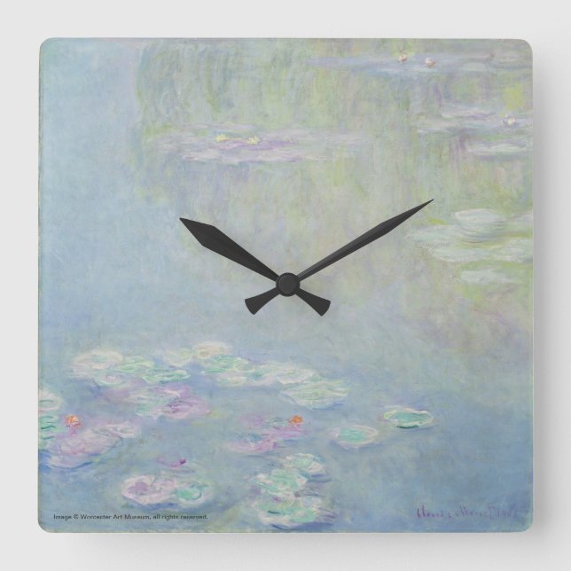 Cuadrado Monet - Reloj (Anverso)