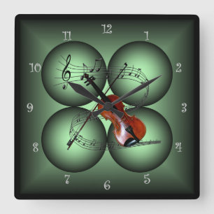 Cuadrado Musical ~Musical Scale~ del ~ del reloj del globo