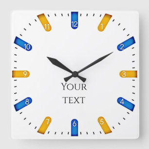 Cuadrado Personalizado de reloj deportivo