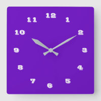 Personalizado Tus Colores Números de letra Reloj d
