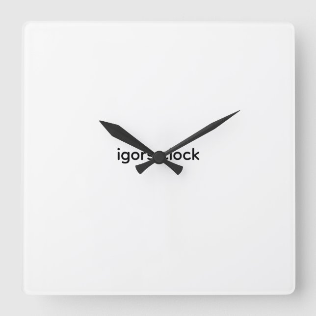 Cuadrado reloj (Anverso)