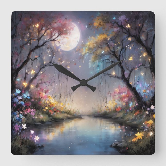 Cuadrado reloj (Anverso)