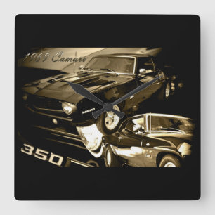 Cuadrado Reloj 1969 de Camaro