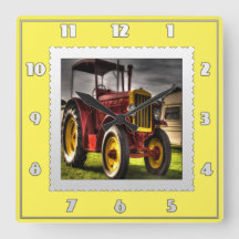 Reloj antiguo del tractor