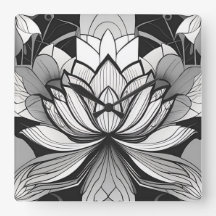 Reloj Art Deco Lotus