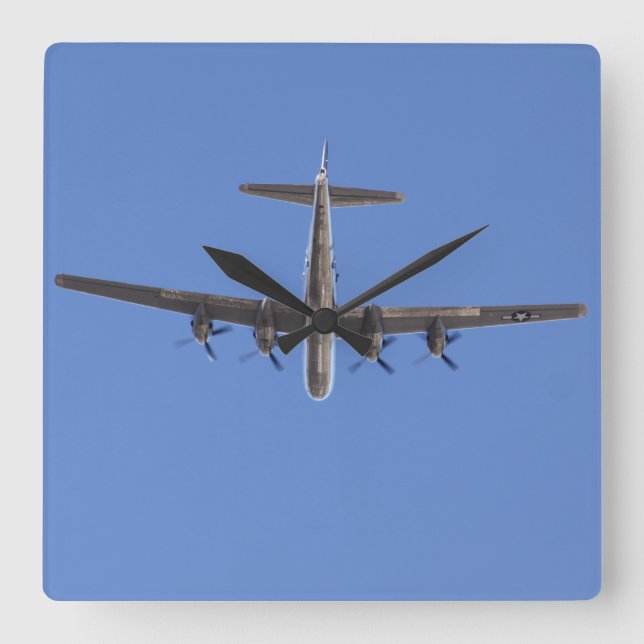 Cuadrado Reloj B-29 Bomber Doc (Anverso)