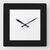 Reloj blanco y negro de la placa eléctrica urbana