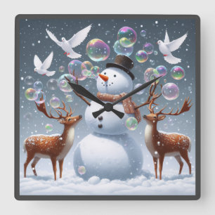Cuadrado Reloj Blizzard
