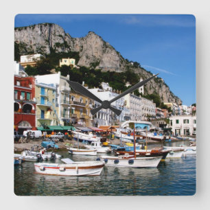 Cuadrado Reloj Capri, Italia