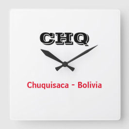 Cuadrado Reloj Chuquisaca Bolivia