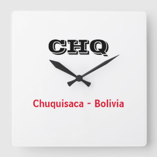 Cuadrado Reloj Chuquisaca Bolivia
