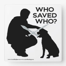 Reloj con letra impresa, quién guardó quién