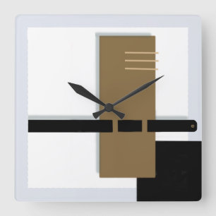 Cuadrado Reloj contemporáneo