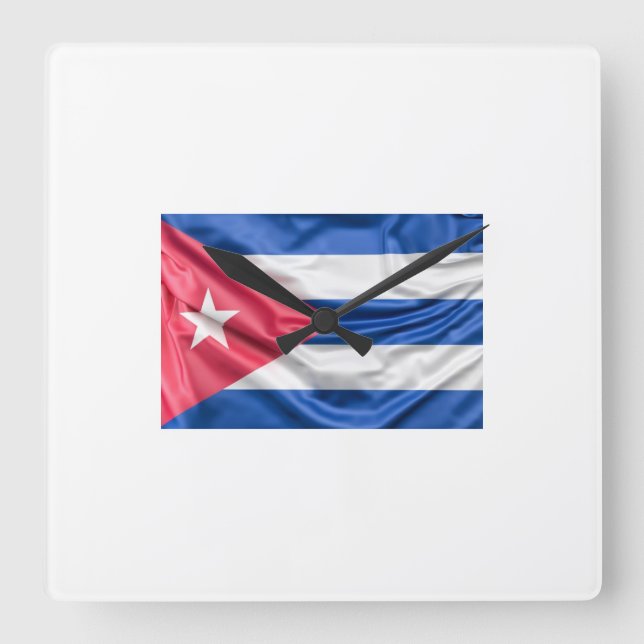 Cuadrado Reloj Cuba (Anverso)