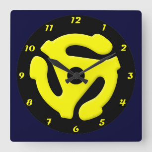 Cuadrado Reloj de 45 rpm