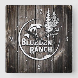 Cuadrado Reloj de acrílico de pared 